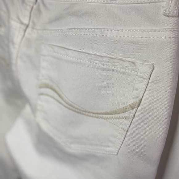 White Distressed Jeans - Picture 3 of 4